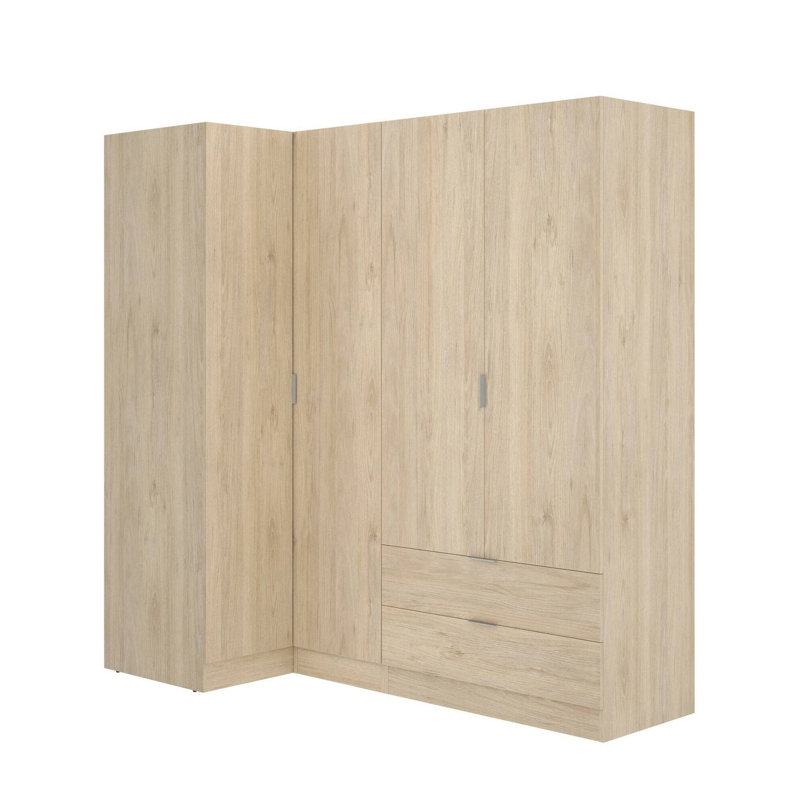 4 Door Manifactured Wood Wardrobe
