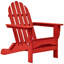 Chaise Adirondack pliante en plastique Leighton-54930197