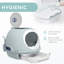 Polypropylene Enclosed Litter Box with Scoop