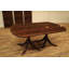 Mahogany Extendable Pedestal Dining Table-64910236