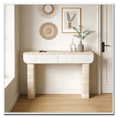Console, canapé