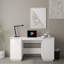 Bureau d'ordinateur avec armoire de rangement pour bureau à domicile en bois de pin massif-1616402468