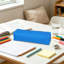 Trousse à crayons grande capacité en tissu Oxford imperméable et résistant à l'usure, idéal pour l'école, le bureau et les voyages.-1023709672