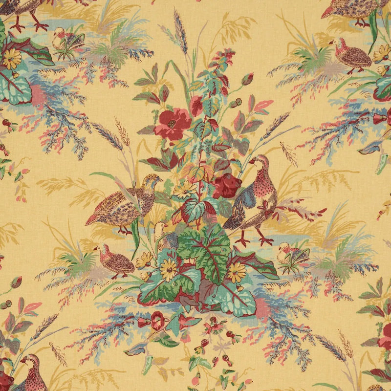 Quail Meadow Fabric, Spring
