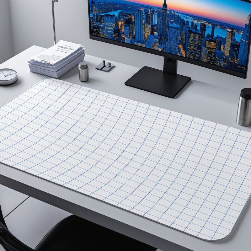 Polyester Desk Pad, 31.5x15.5