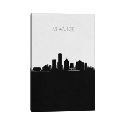 «Jersey City, New Jersey Skyline» par Aysa Deniz Akerman - impression sur toile tendue