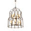 Lustre géométrique à 18 lumières