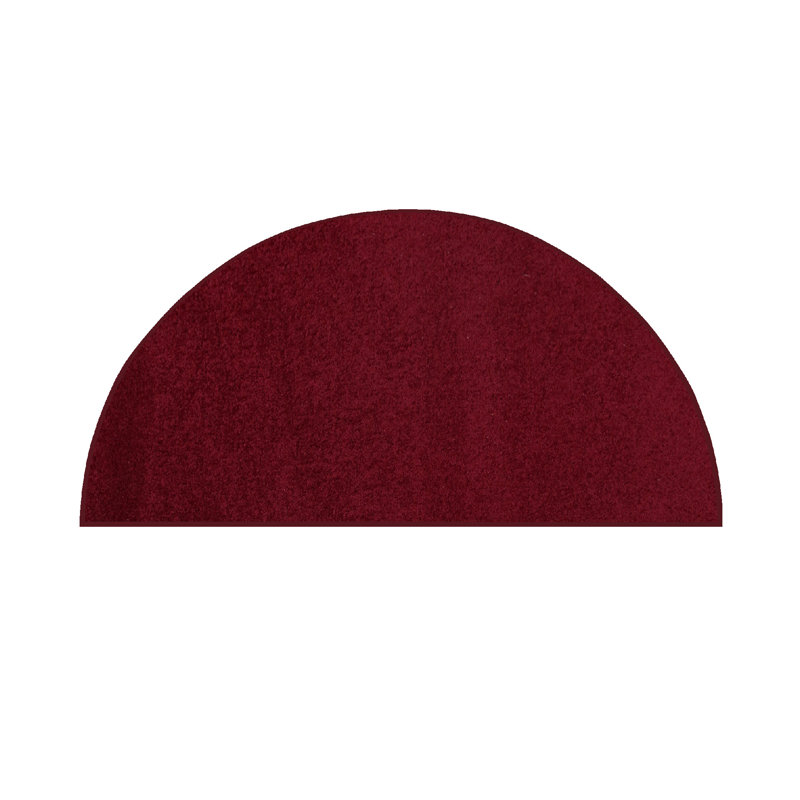Modern Plush Pet and Kids Friendly Solid Color Area Rugs, Stain & Fade Resistance, Bedroom, Playroom and Kidsroom, Event, Wedding, Perfect for Living Room, Dining Room, Burgundy Rug