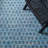 Amboy Flat Weave Wool/Cotton Geometric Rug in Blue/Black-819451582