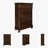 Commode 5 tiroirs 39,75 po Emylie
