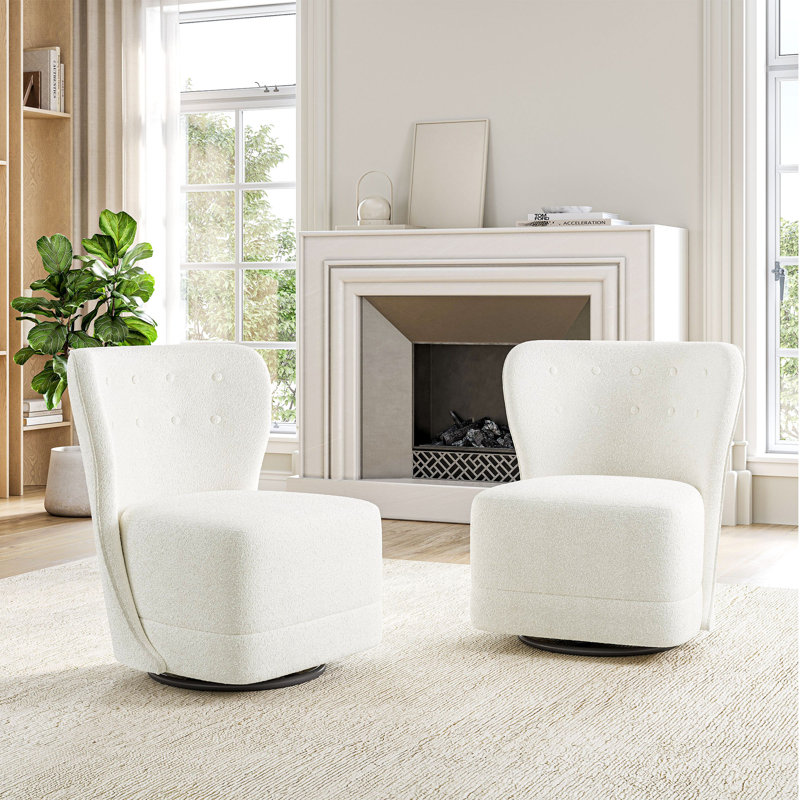 Ikram 26 de large, Polyester blanc