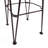 INDUSTIAL WOOD AND METAL BARSTOOL