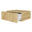 50cm W Manufactured Wood Bedside Table