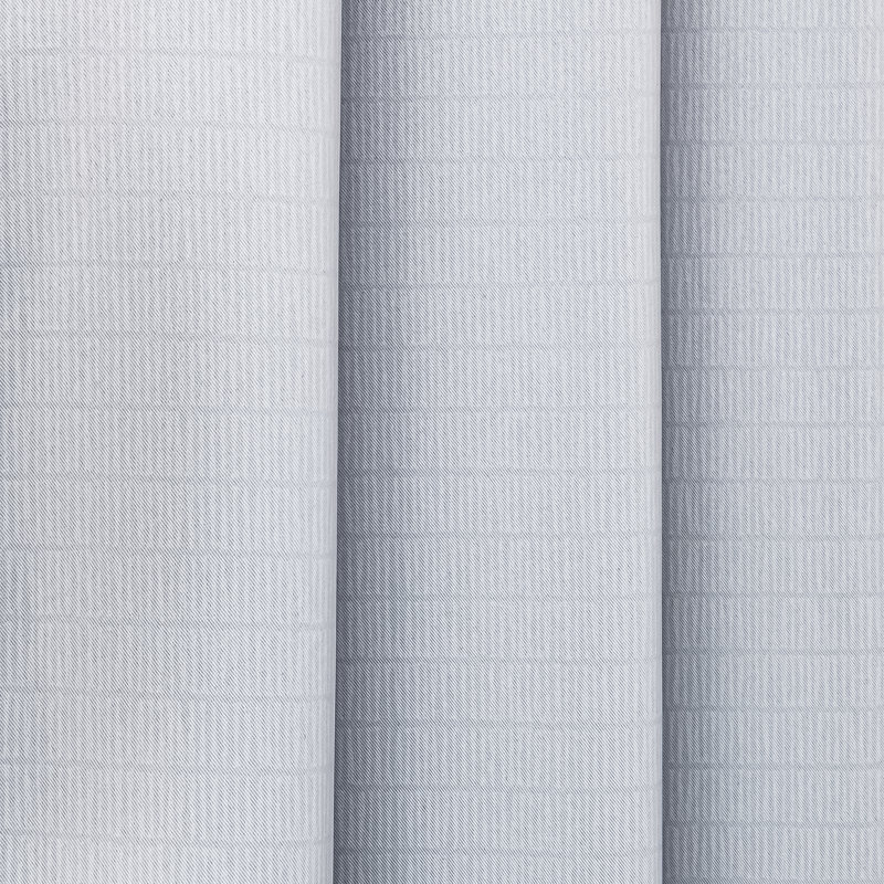 Kamontae Polyester Room Darkening Curtain Pair, Gray, 52" W x 84" L