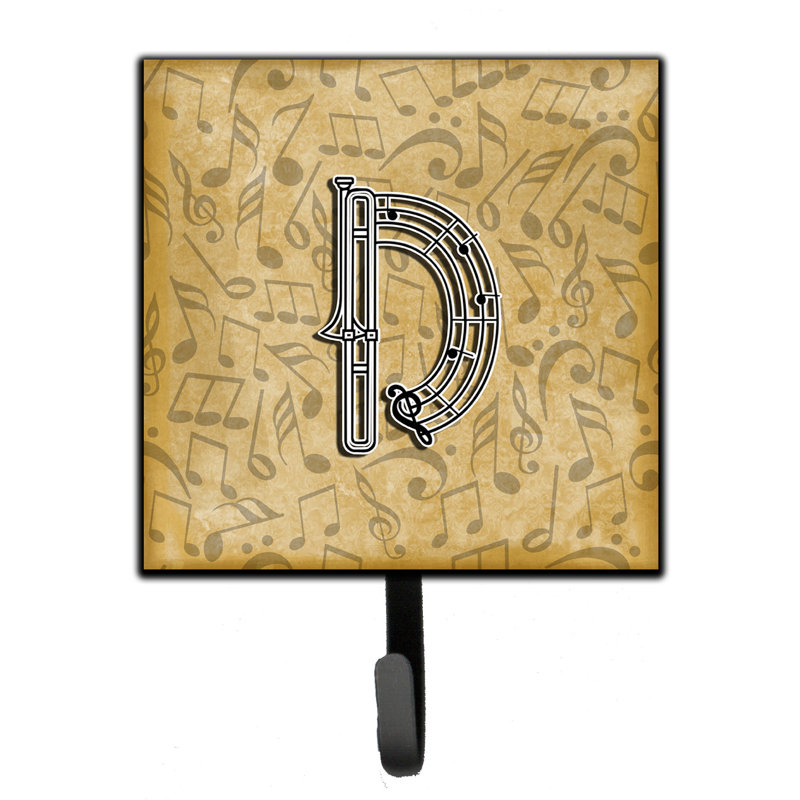 Porte-garde-bûche et crochet mural musical instrument, D
