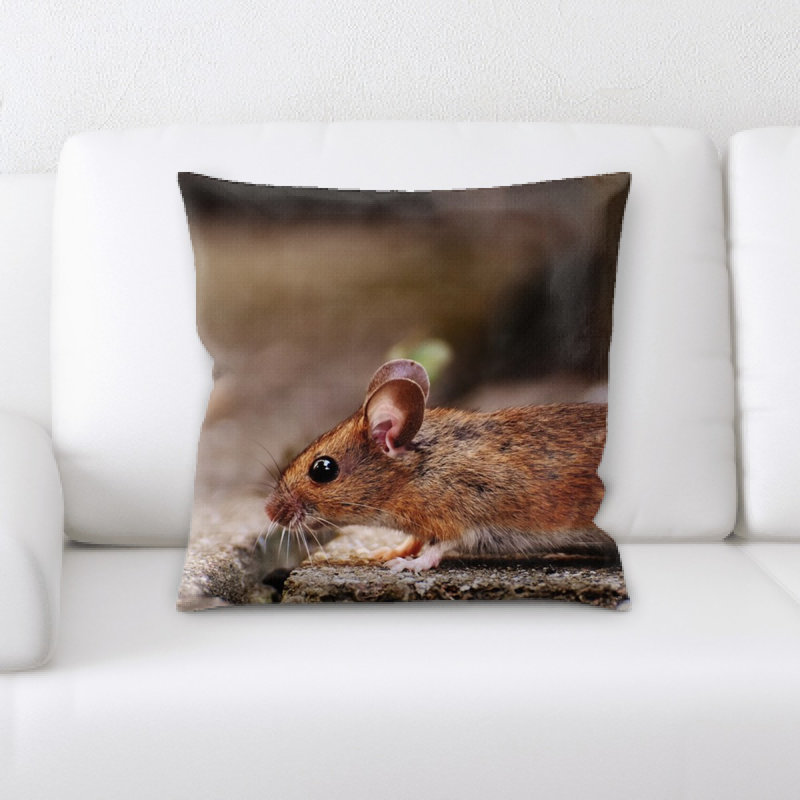 Microsuede Throw Pillow