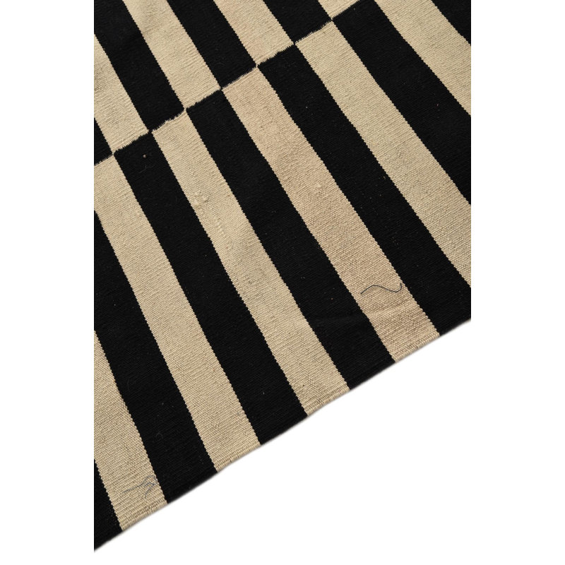 Tapis noir et blanc Natale