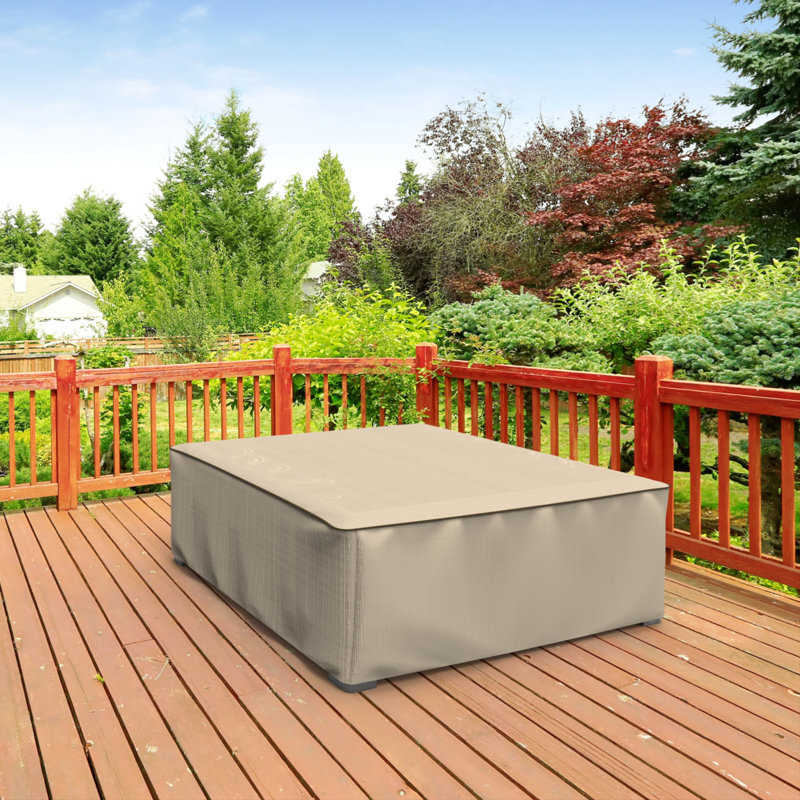 Housse pour table d'extérieur / repose-pieds Tanner, H 16 po x l 28 po x P 28 po