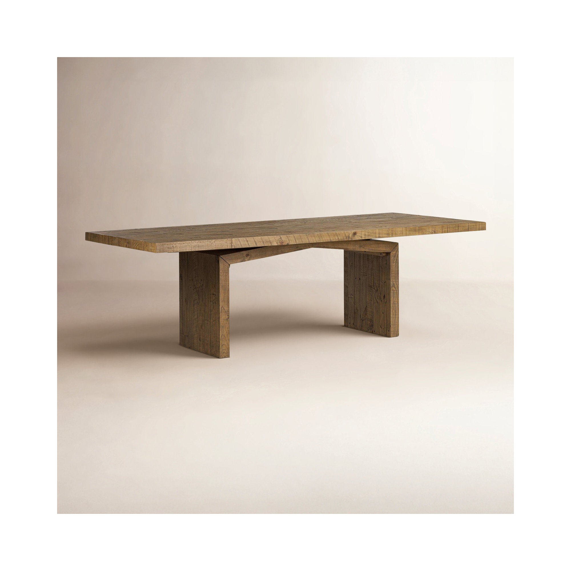 Henn 96'' Dining Table, Sierra Rustic Natural