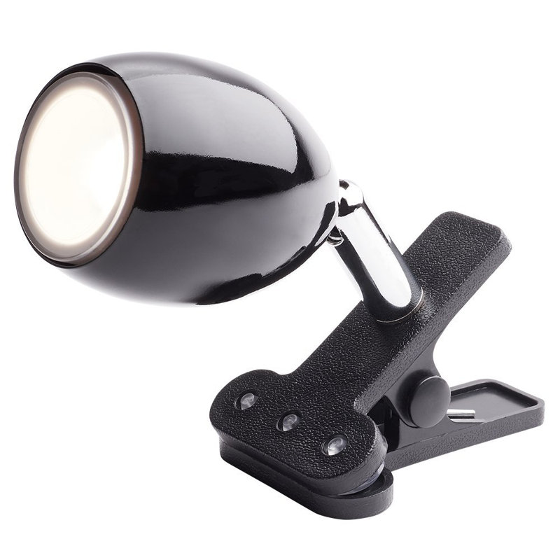 Séquence 7,2" sur lampe Yancey, Noir