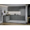 Ensemble d'armoires de cuisine en panneau de fibres à densité moyenne (MDF) H 96 po x l 126 po x P 96 po FK-Harmony