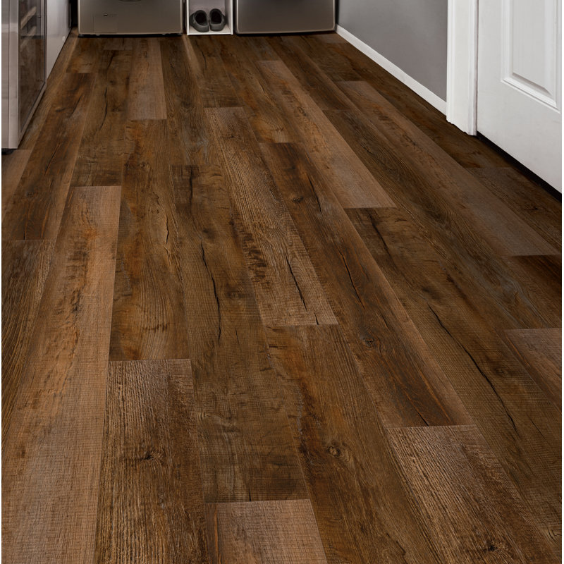 Stella Plus 5mm Luxury Vinyl Plank, Milled Oak Copper
