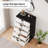 Tall Wooden 5 Drawer Dresser-1666635644