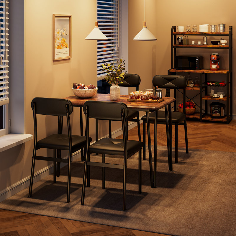 Dining Set, Brown, Brown, Brown, Brown