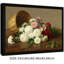 «Black», art floral rétro, art mural aquarelle classique-1022558482