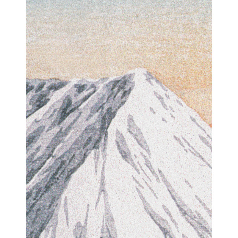 Murale Mount Fuji, L 12 po x L 9 po