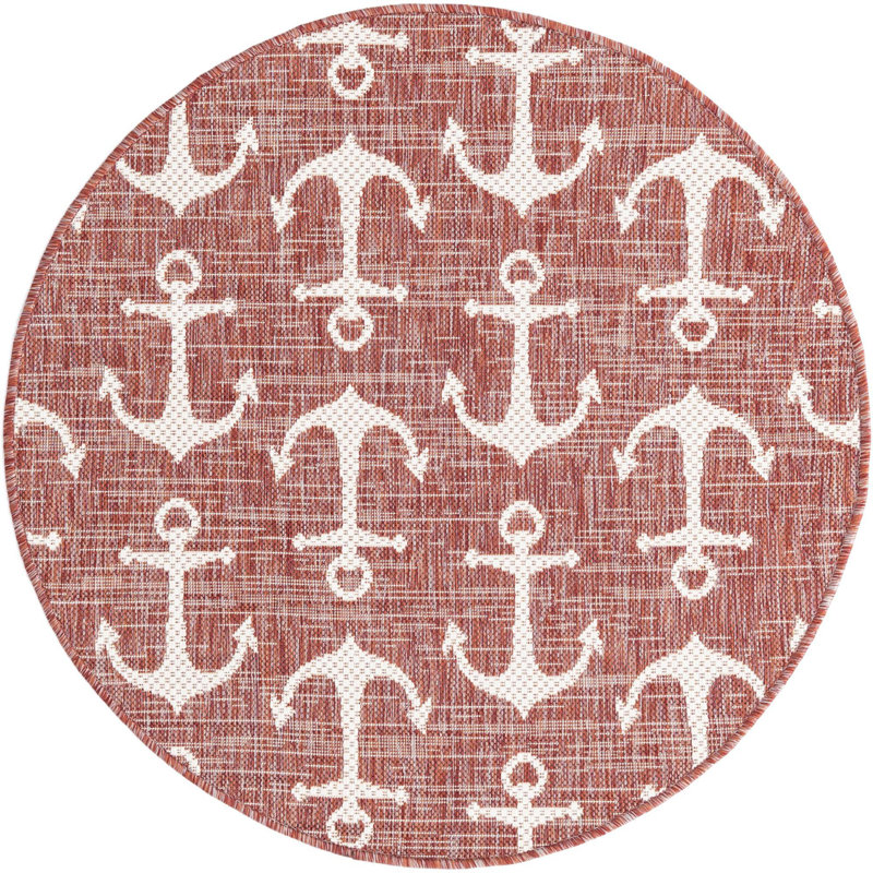 Indoor / Outdoor Rug, Round 3'3"