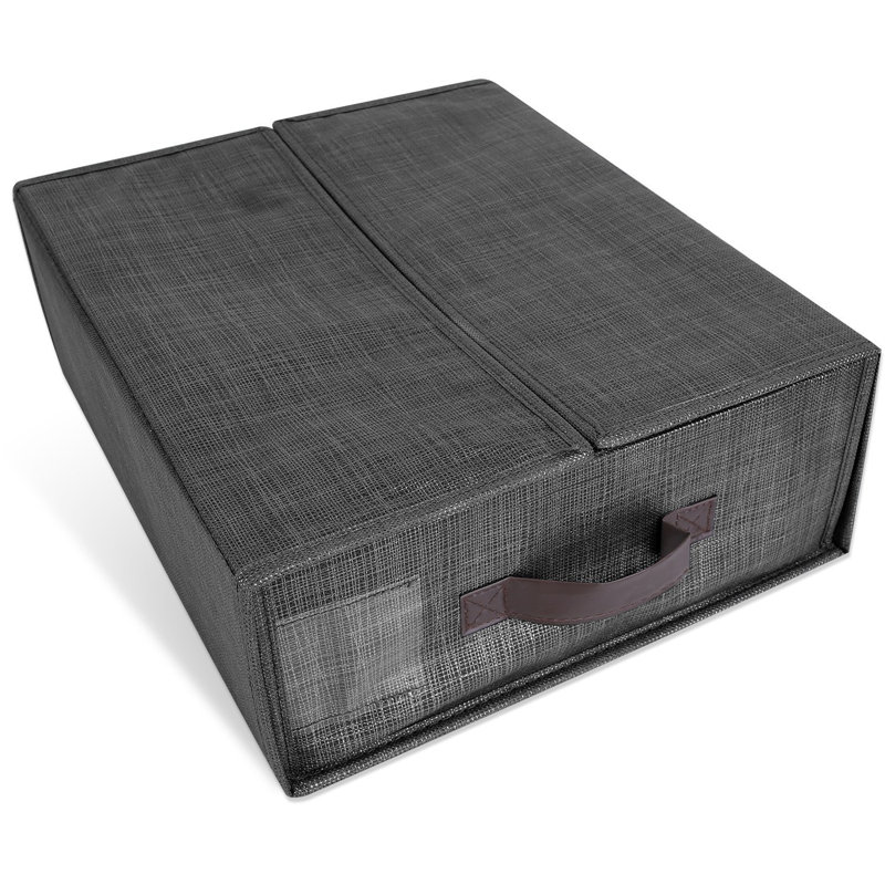 Rebrilliant Fabric Bin, Black