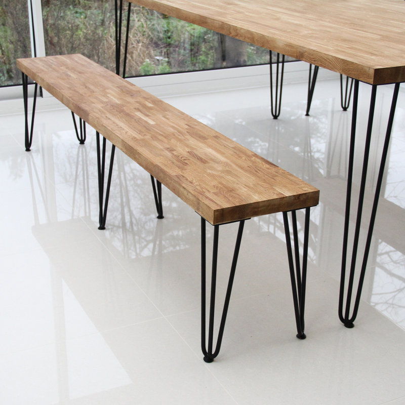 Styer Table Leg, Black, 35.56cm H x 11cm W x 8cm D