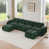 Velours vert est en rupture de stock