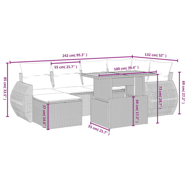 Dimensions du produit
