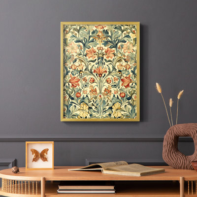 WM MORRIS Series CMXIII  -Premium Framed Print -Ready to Hang - No Nails Required