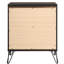 Bedroom 2 Nightstand In Dark With Feature And Chic Design - Enhances Function Appeal