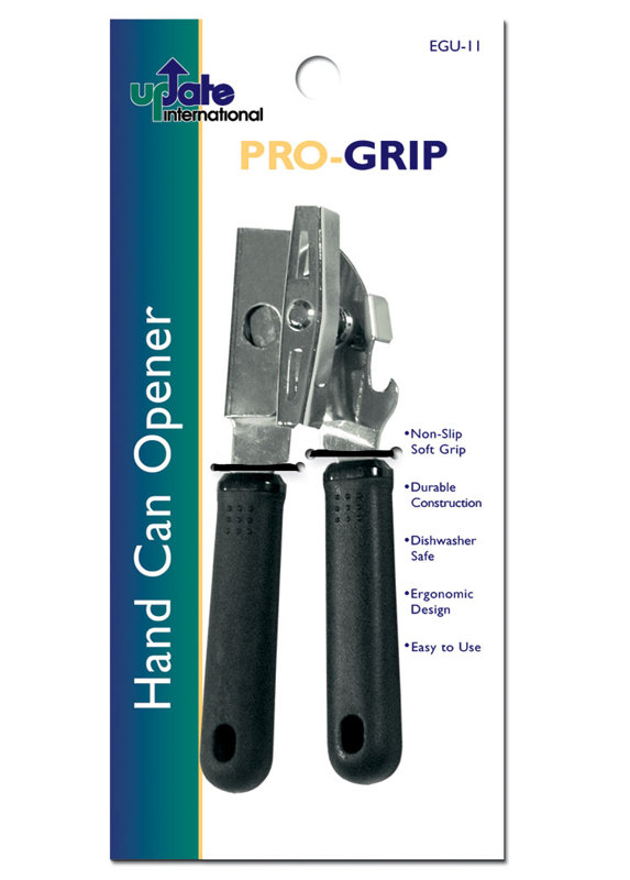 Ouvre-boîte manuel en acier inoxydable Pro-Grip