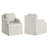 Upholstered Armchair With Casters
