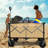 Collapsible Folding Wagon, Push Pull Foldable Beach Wagon Cart-111947349