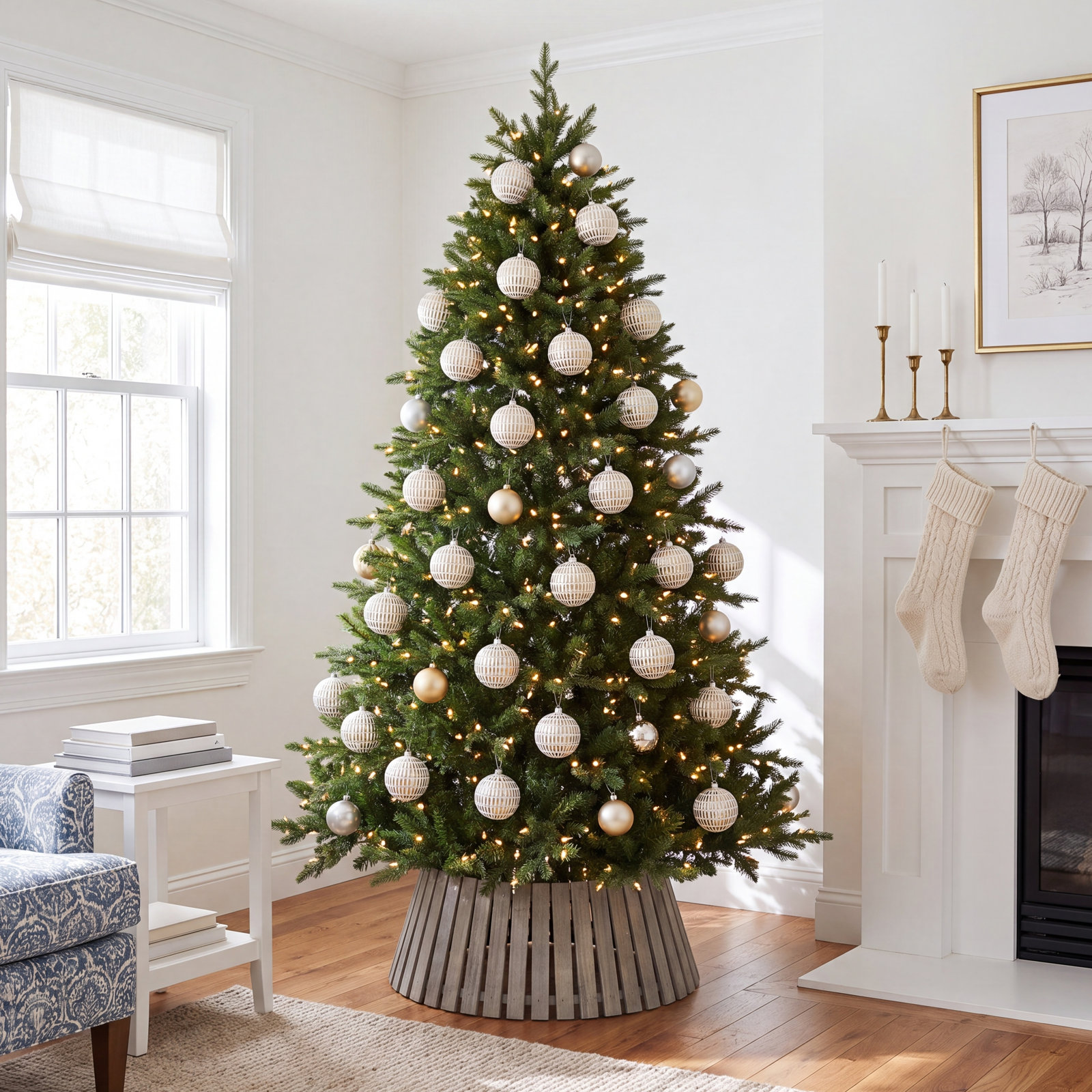 The Holiday Aisle® 6" Bauble, Gold, 4" H x 4" W x 4" D