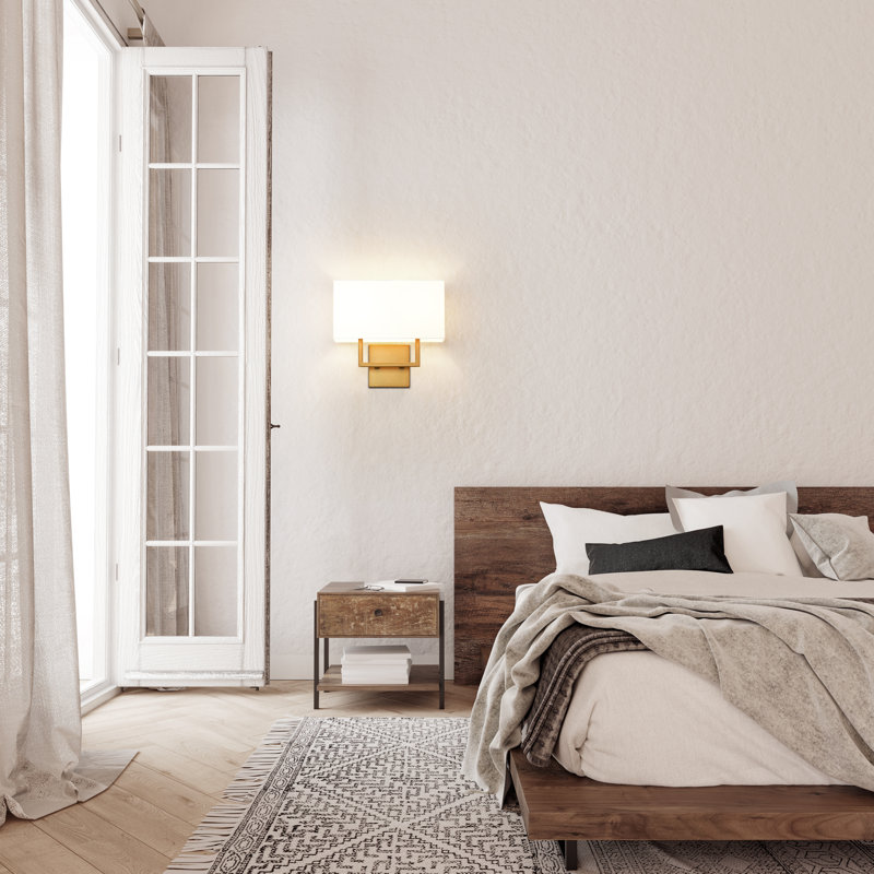 Tato 2 Light Wall Sconce, Brass