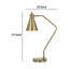 Lampe de table Sty, abat-jour pivotant et poteau en métal-103134210-103134209