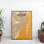 Miami City Map - No Frame Print-381320659