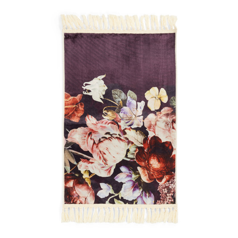 Anneclaire Floral 60cm X 90cm Area Rug