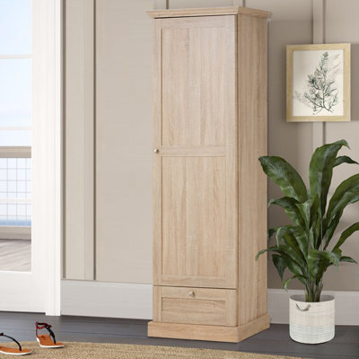 Rawls 1 Door Manufactured Wood Wardrobe