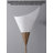 Minimalist Modern Metal-framed DuPont Paper Floor Lamp