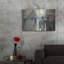 Paris Street; «Rainy Day» par Gustave Caillebotte, art mural en métal-367314308