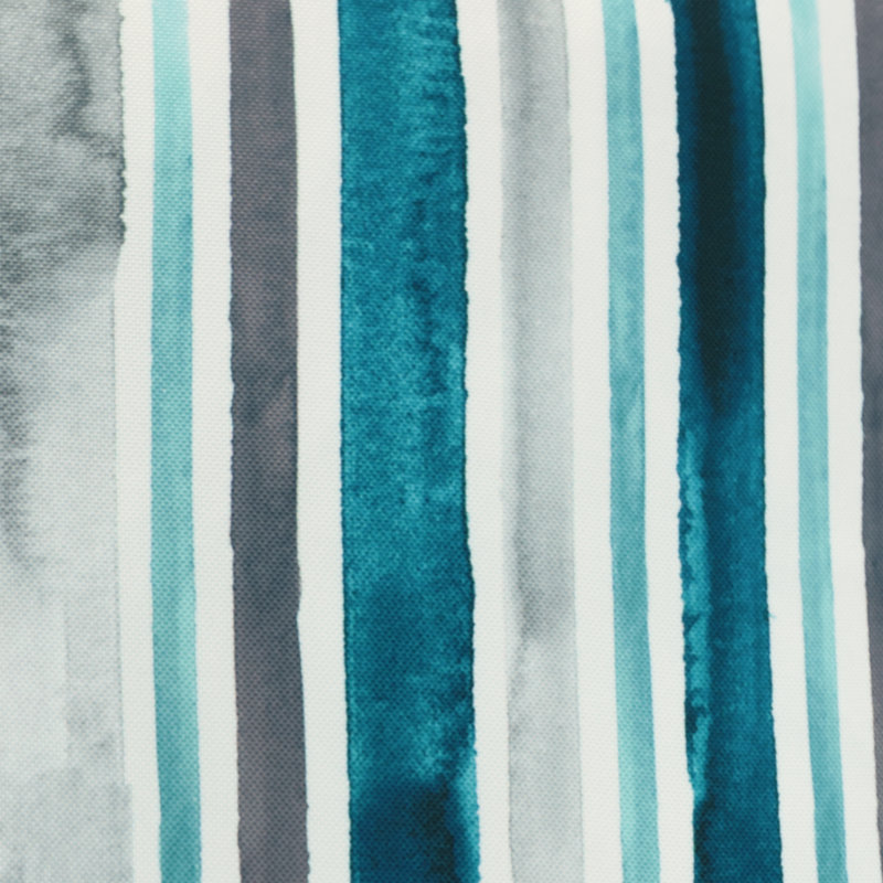 Striped Outdoor Reversible Throw Pillow