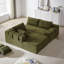 Ensemble de canapé modulaire rembourré et désossé en chenille Modern-1315166439-1315166456